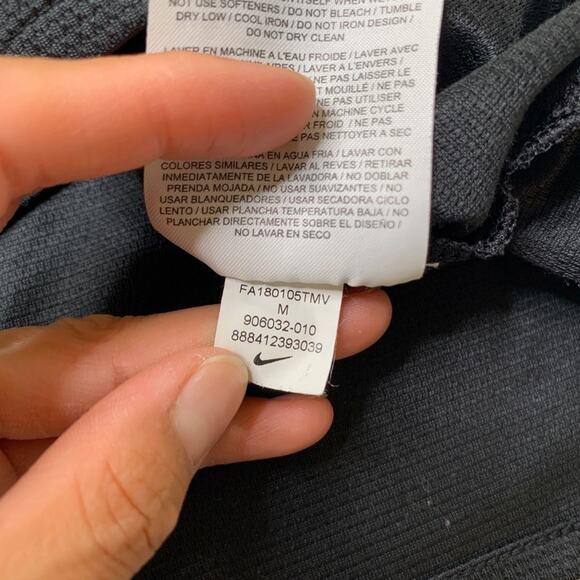 Las Vegas Raiders Shirt Mens M Black NFL OnField Blade Collar Nike Golf Polo - Picture 8 of 12